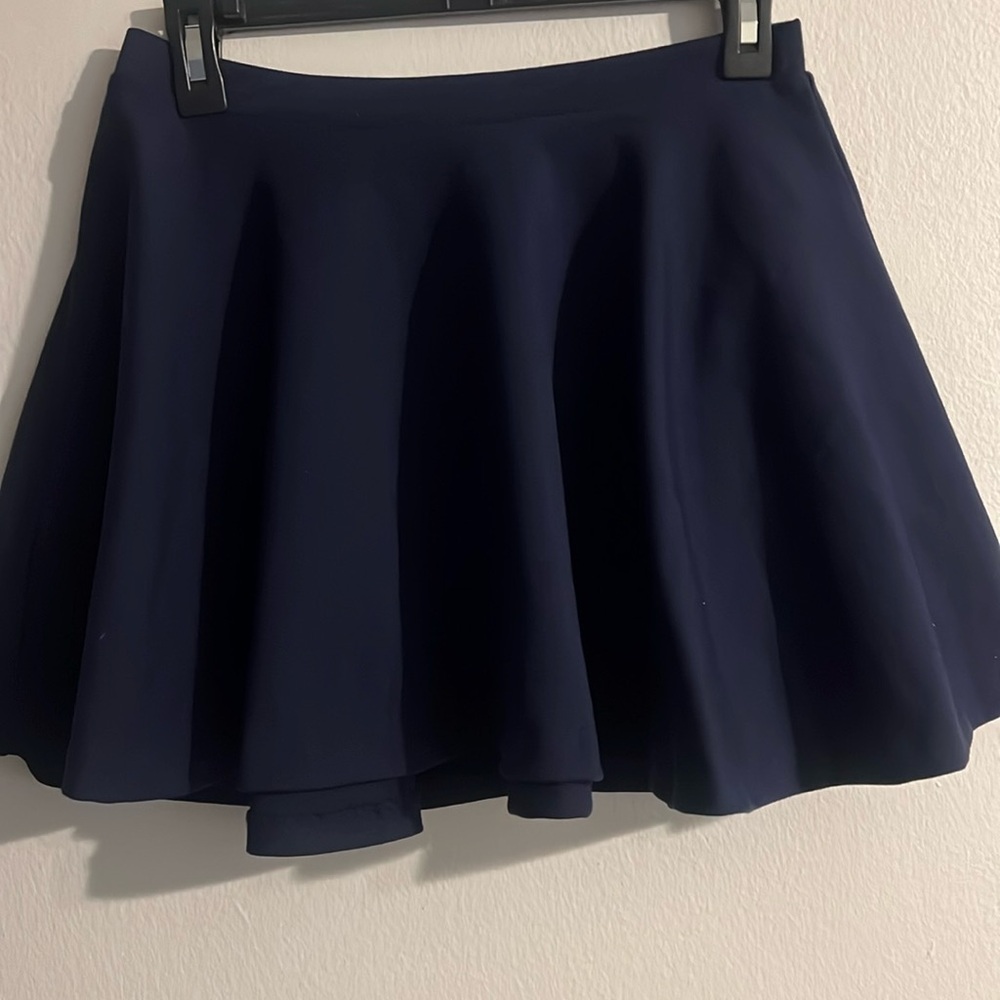 Cotton Navy Blue kids L “holiday skirt”